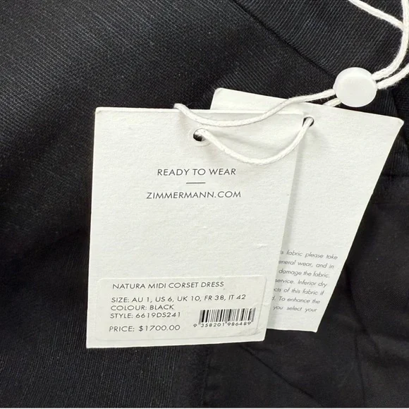 ZIMMERMANN
Natura floral linen and silk bustier dress - Picture 10 of 10